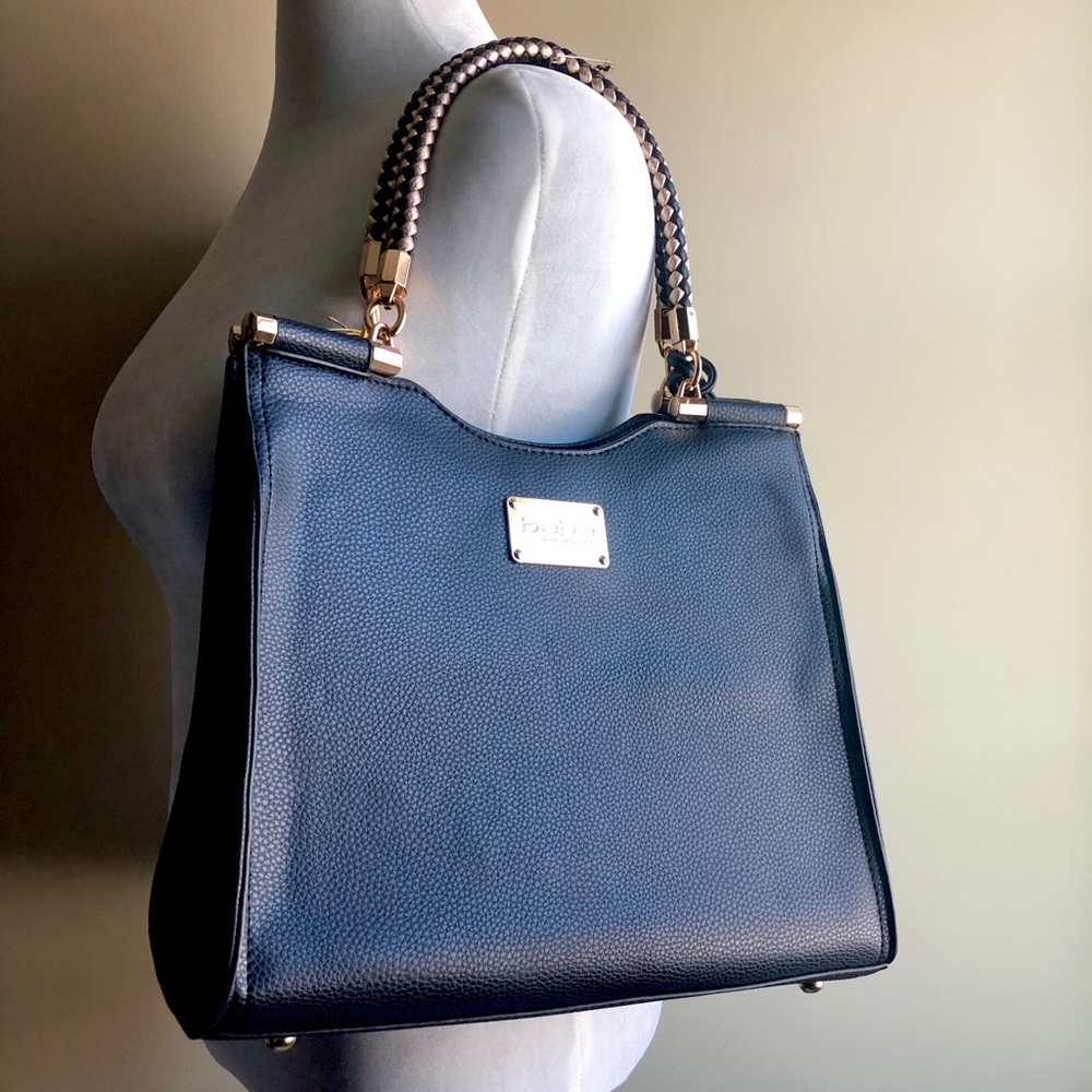 NWT Bebe Gold and Black Bag - Picture 2 of 7